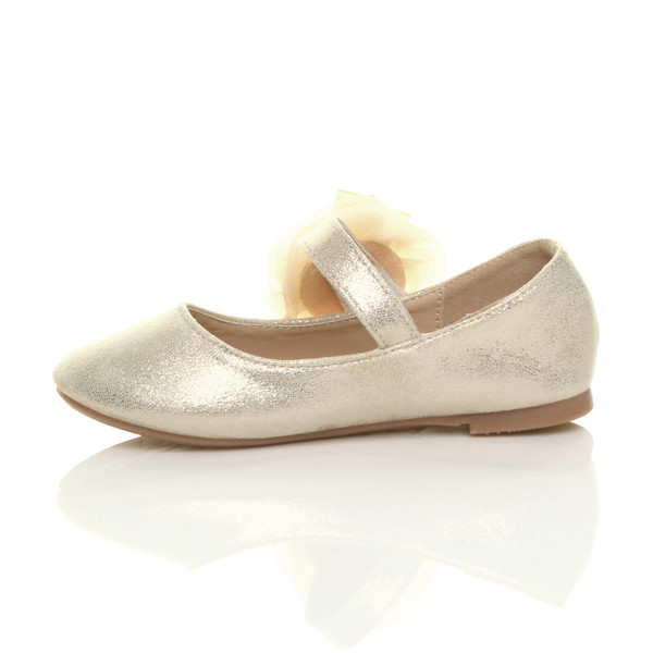 Ajvani Flat Mary Jane Wedding Bridesmaid Shoes Ballerinas - Z1131
