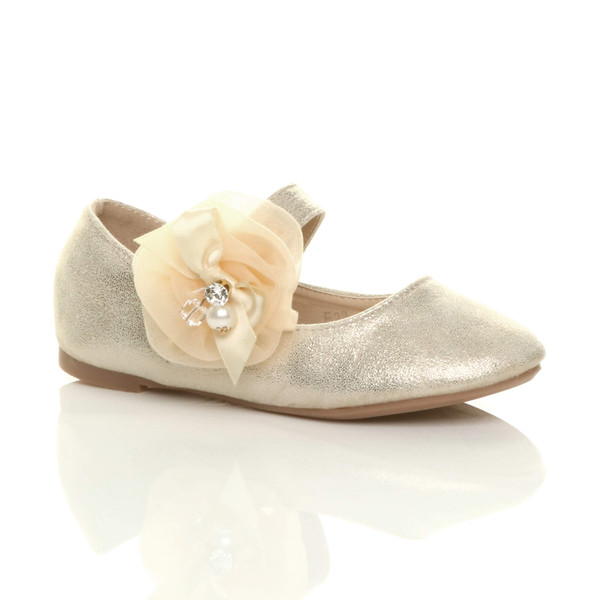 ajvani Flat Mary Jane Wedding Bridesmaid Shoes Ballerinas - Z1131