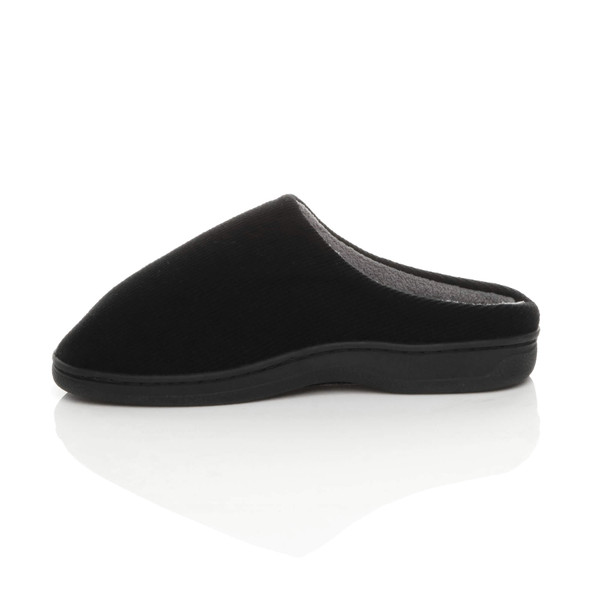 Ajvani Fur Lined Winter Slip On Memory Foam Slippers Mukes Indoor Shoes - Z7511