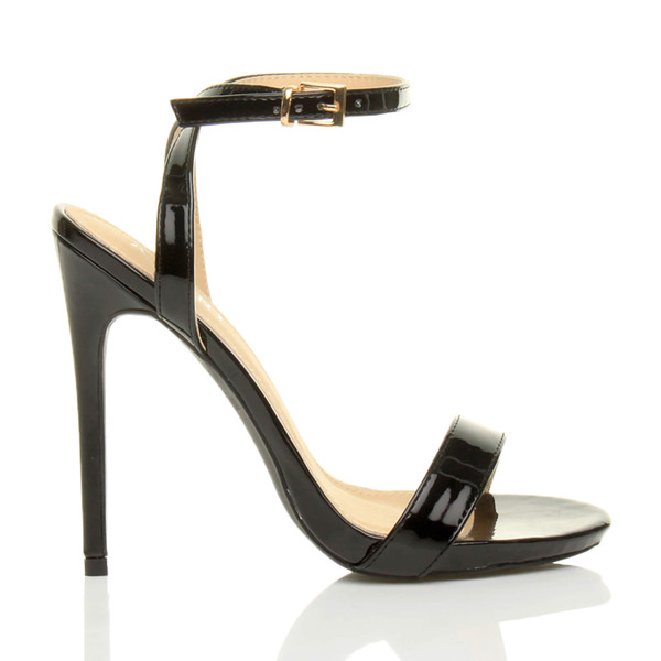 Ajvani High Heel Barely There Strappy Sandals - F0428