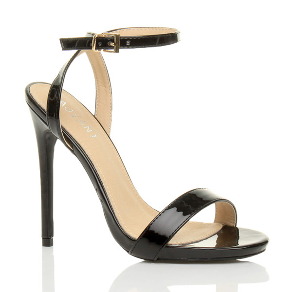 ajvani High Heel Barely There Strappy Sandals - F0428