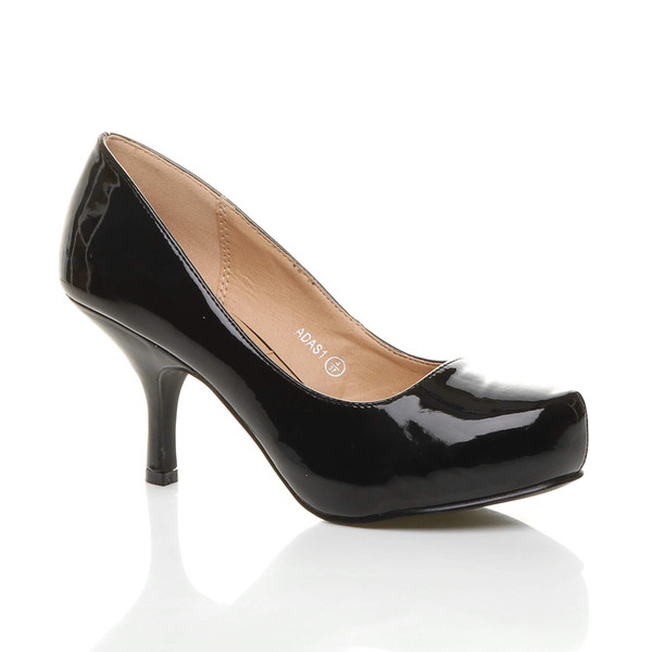ajvani Mid Heel Concealed Platform Court Shoes - Y7027