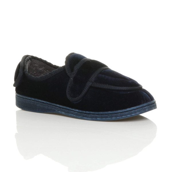 ajvani Orthopaedic Memory Foam Wide Fit Padded Slippers - S5857
