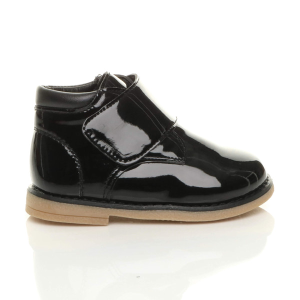 Ajvani Unisex Infants Toddlers Touch Close Strap Desert Boots - T4233
