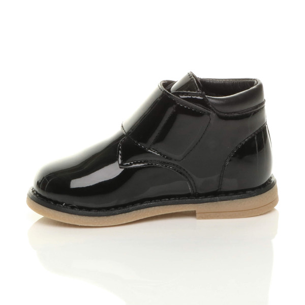 Ajvani Unisex Infants Toddlers Touch Close Strap Desert Boots - T4233