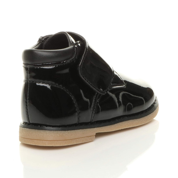 Ajvani Unisex Infants Toddlers Touch Close Strap Desert Boots - T4233