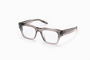 akoni eyewear Columba Rx Optical Crystal Grey