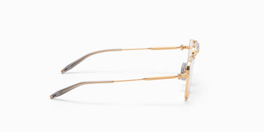 Akoni Eyewear Europa Rx Optical Brushed Gold
