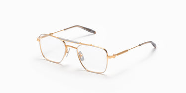 akoni eyewear Europa Rx Optical Brushed Gold