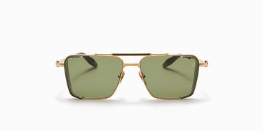 Akoni Eyewear Hera Sun Brushed White Gold