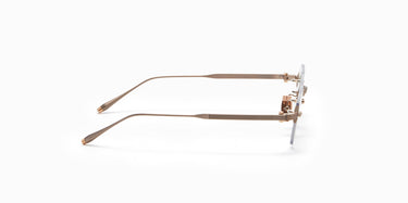 Akoni Eyewear Juno-One Optical Antiqued White Gold