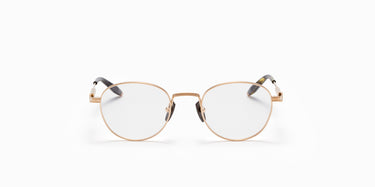 Akoni Eyewear Pioneer Optical Brushed White Gold