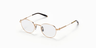 akoni eyewear Pioneer Optical Brushed White Gold