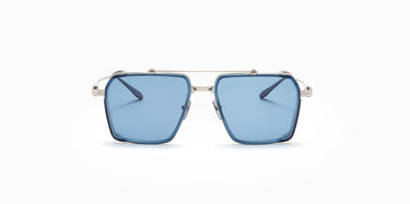 Akoni Eyewear Tiros Sun Brushed Silver