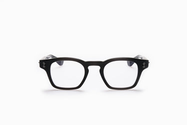 Akoni Eyewear Wise Two Rx Optical Crystal Black