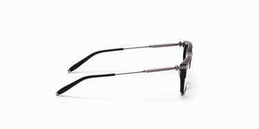 Akoni Eyewear Zenith Scraped Optical Scraped Black