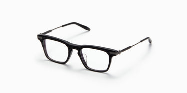 akoni eyewear Zenith Scraped Optical Scraped Black