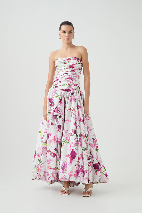 aje Behold Maxi Dress Fresh flora