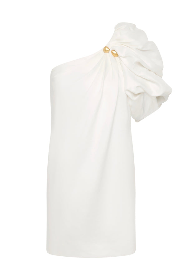 Aje Cira Mini Dress Ivory