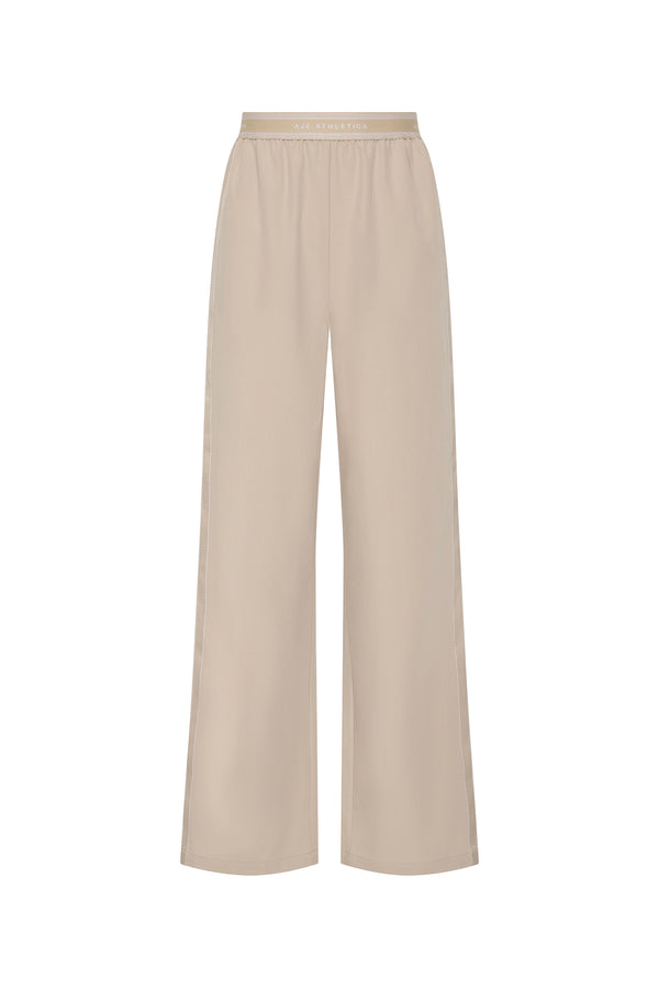 Aje Logo Elastic Pant 513 Mineral Beige