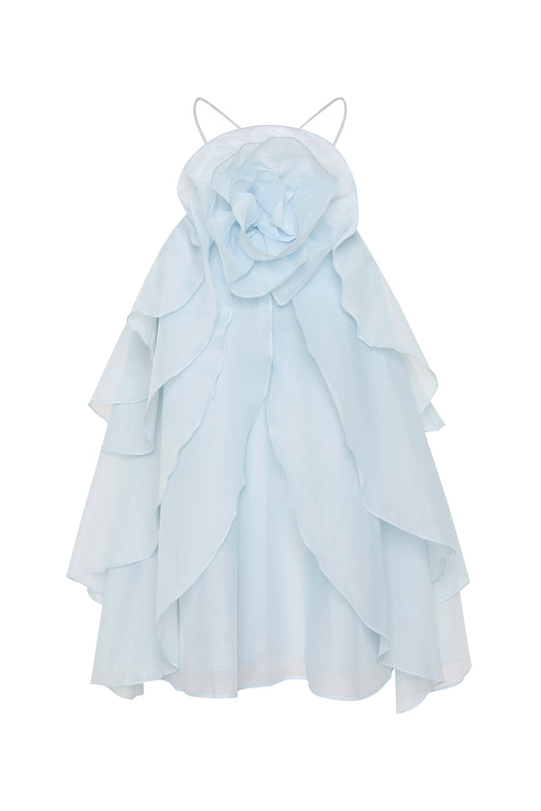 Aje Pandorea Layered Top Silver Blue