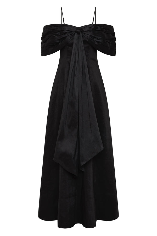Aje Scarlett Gown Black