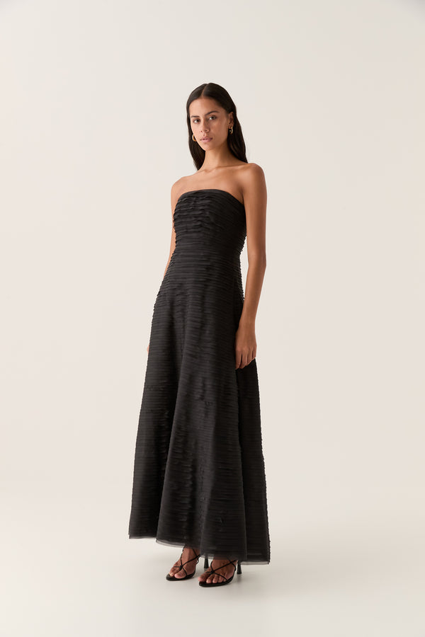 Aje Soundscape Maxi Dress Black