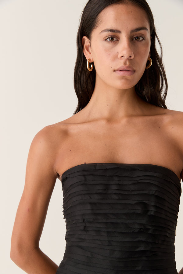 Aje Soundscape Maxi Dress Black