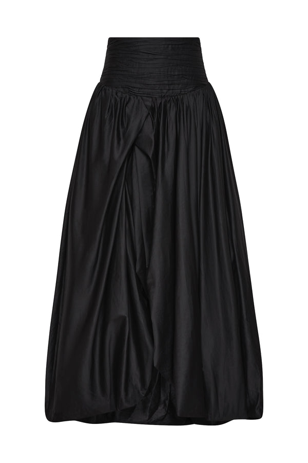Aje Violette Bubble Skirt Black