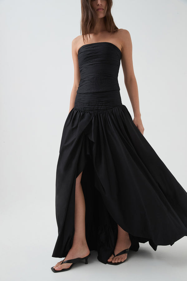 Aje Violette Bubble Skirt Black