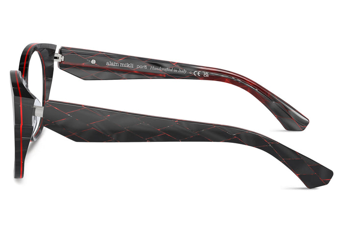 Alain Mikli A03526 Black Rhombus Rouge Nacre
