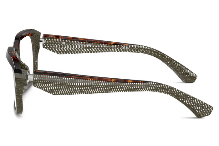 Alain Mikli A03528 Pointille Green/Brown Havana