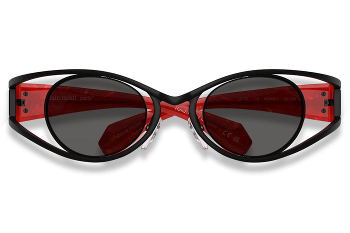 Alain Mikli A04501T Matte Black/Rouge Nacre