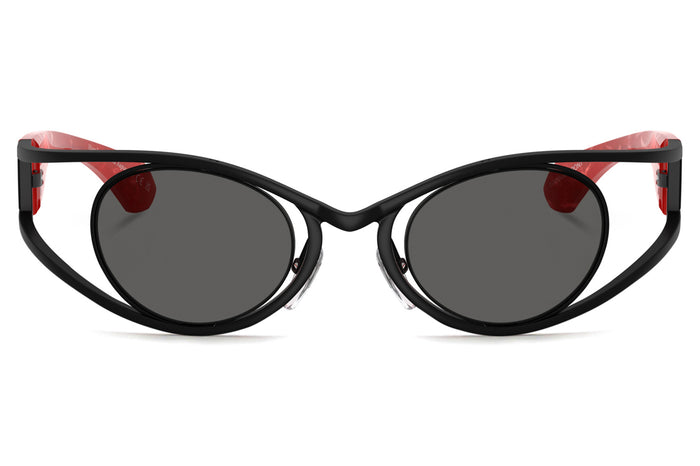 alain mikli A04501T Matte Black/Rouge Nacre