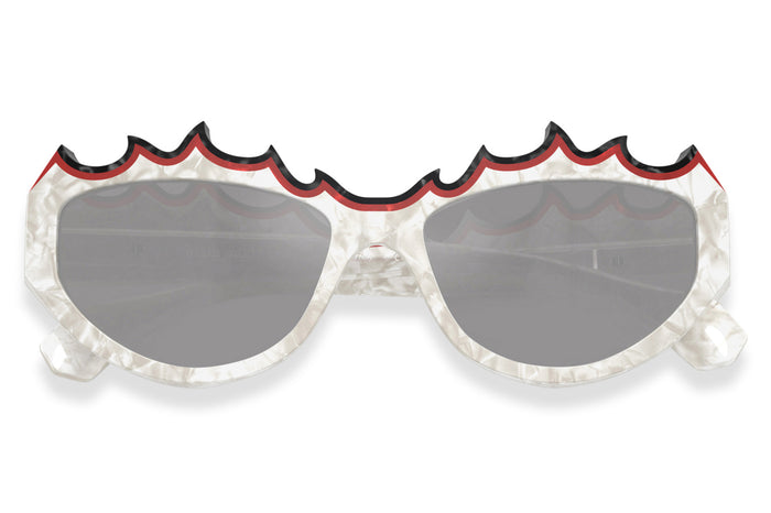 Alain Mikli A05514 White Nacree/Rouge/Noir Nacree