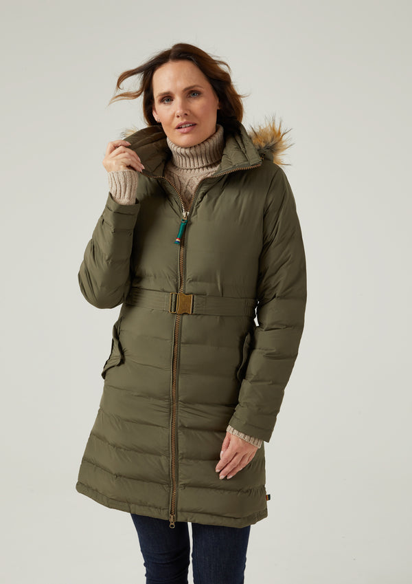 Alan Paine Calsall Ladies Olive Jacket - Regular Fit