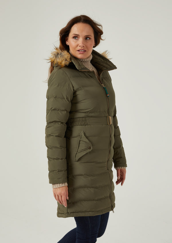 Alan Paine Calsall Ladies Olive Jacket - Regular Fit