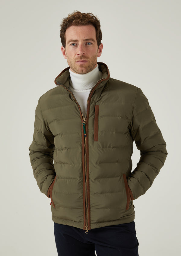 Alan Paine Calsall Men's Jacket In Olive