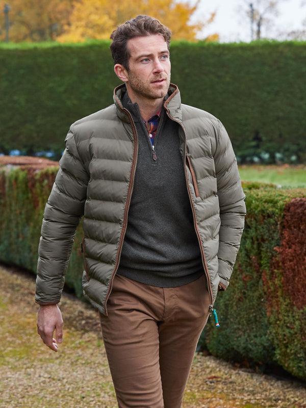 Alan Paine Calsall Men's Jacket In Olive