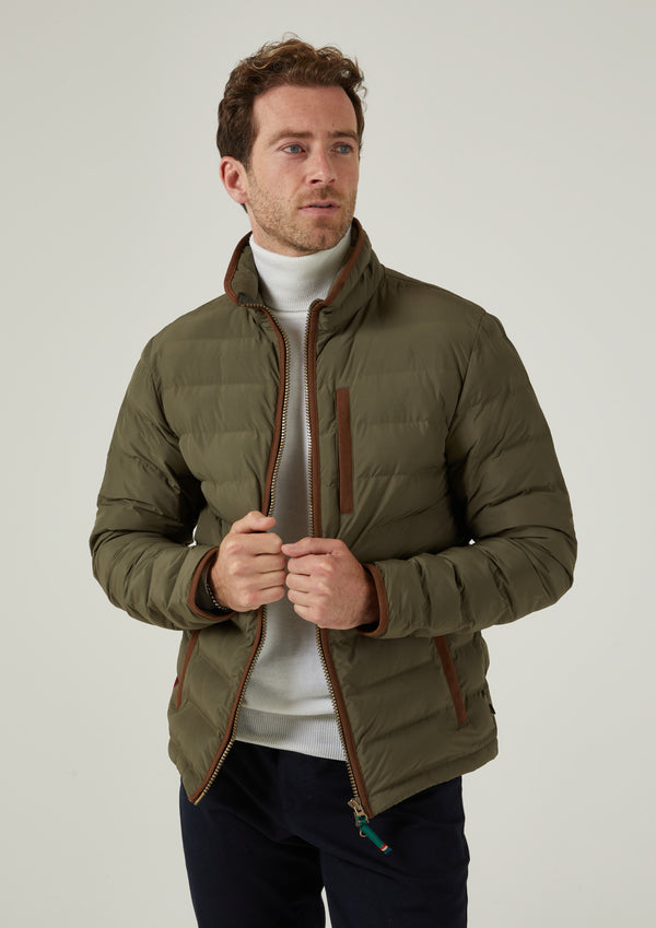 Alan Paine Calsall Men's Jacket In Olive