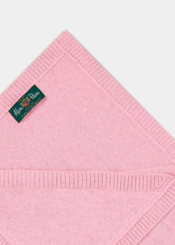Alan Paine Cashmere Baby Blanket - Pink