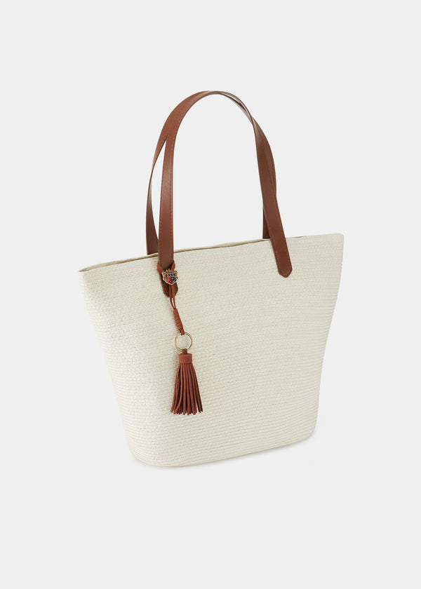 Alan Paine Charlotte Ladies 100% Viscose Straw Bag
