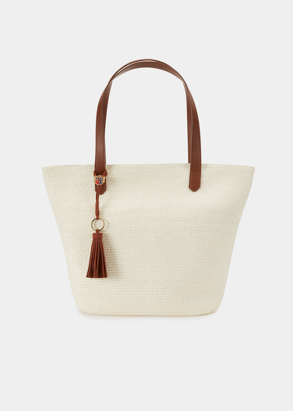 alan paine Charlotte Ladies 100% Viscose Straw Bag