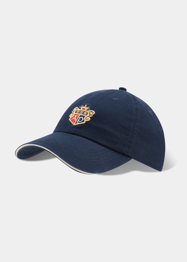 alan paine Children's Cotton Baseball Cap In Navy