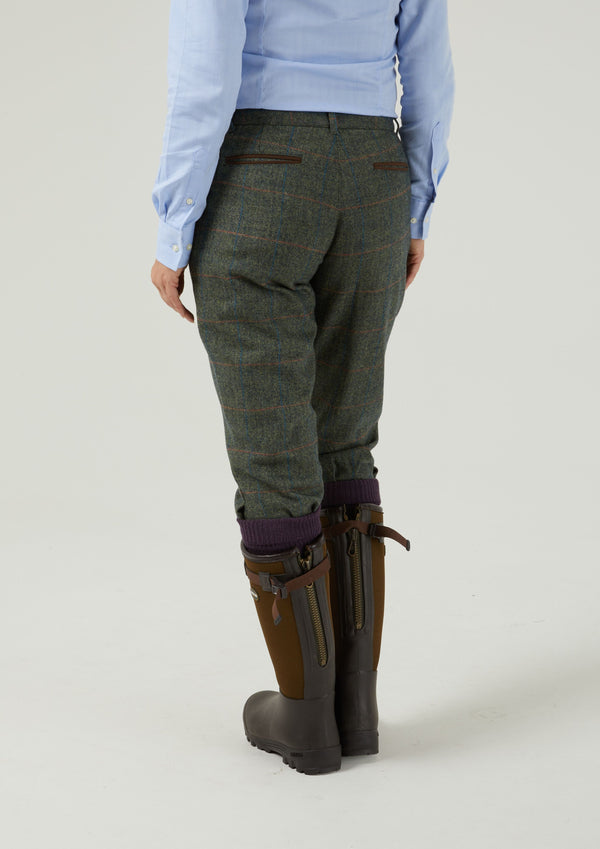 Alan Paine Combrook Ladies Tweed Breeks In Heath