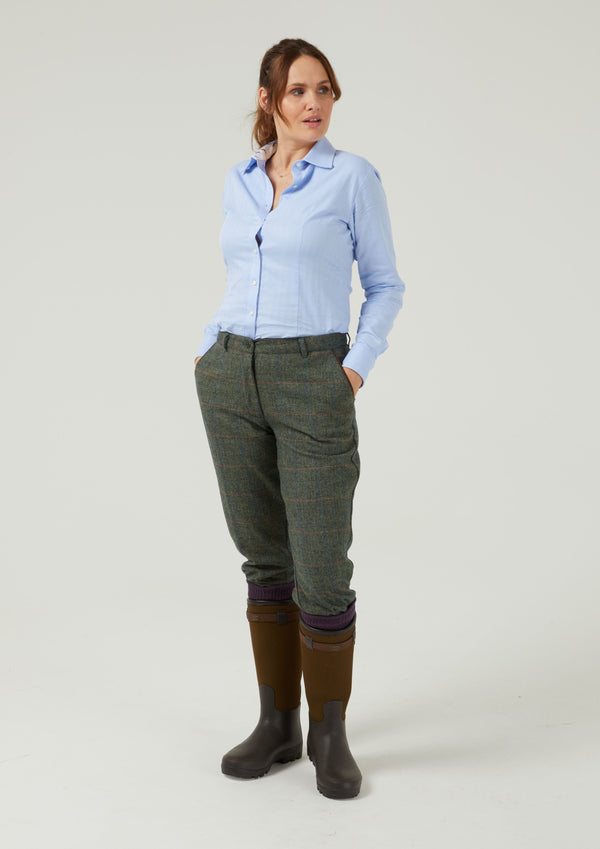 Alan Paine Combrook Ladies Tweed Breeks In Heath