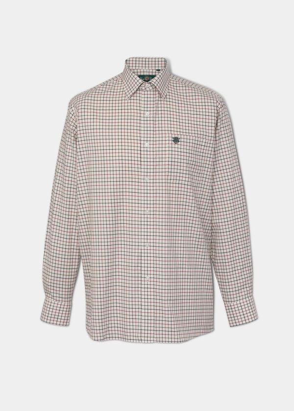 alan paine Ilkley Children's Red Check Shirt