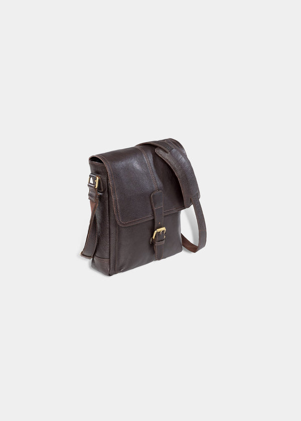 alan paine Leather Brown Bag