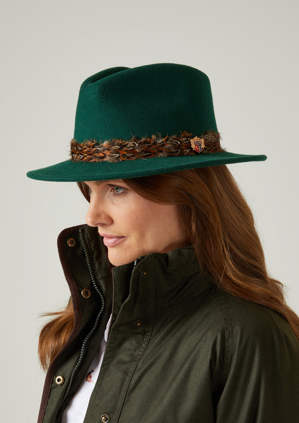 Alan Paine Richmond Ladies Fedora In Bottle
