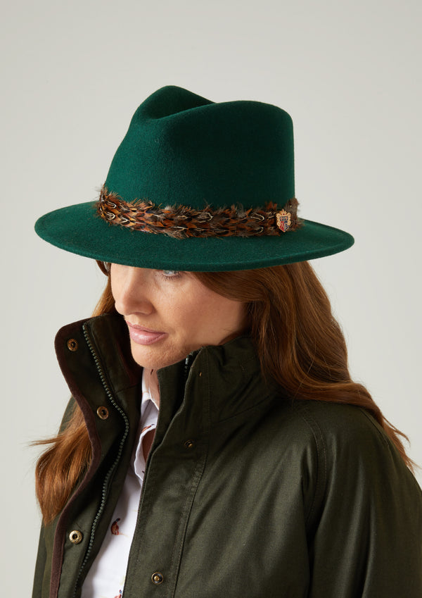 Alan Paine Richmond Ladies Fedora In Bottle